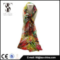 New design of bright color beach scarf